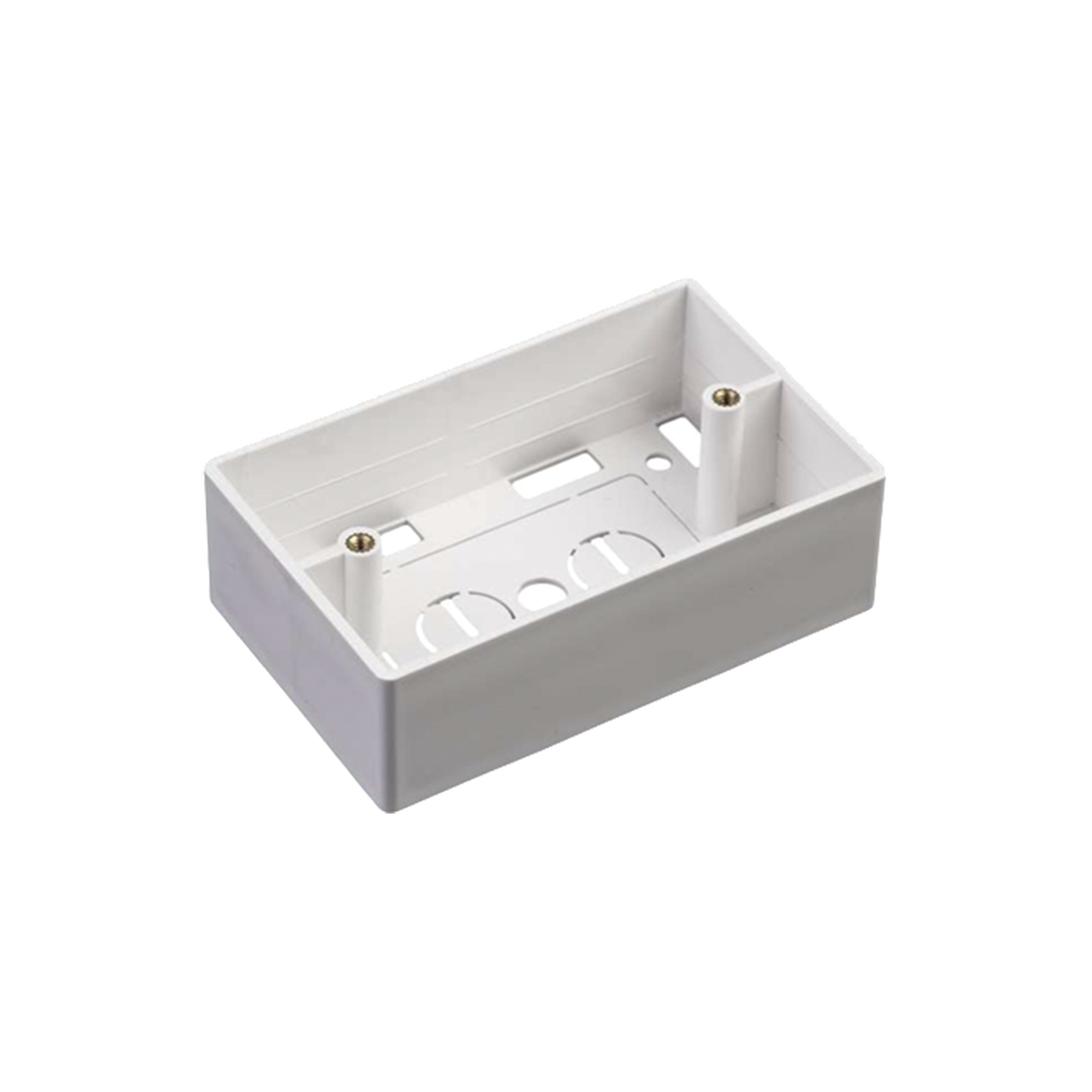 Caja de Pared Universal, Color blanco, Para montaje con Placas de Pared Caja de Pared Universal, Color blanco, Para montaje con Placas de Pared